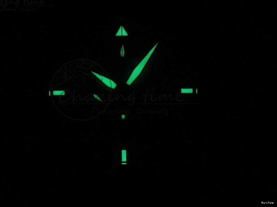 MIROTIME 0213 Pilot Chrono 377725 SS ZF 1:1 Best Edition White Dial on Black Leather Strap A Soft 7183